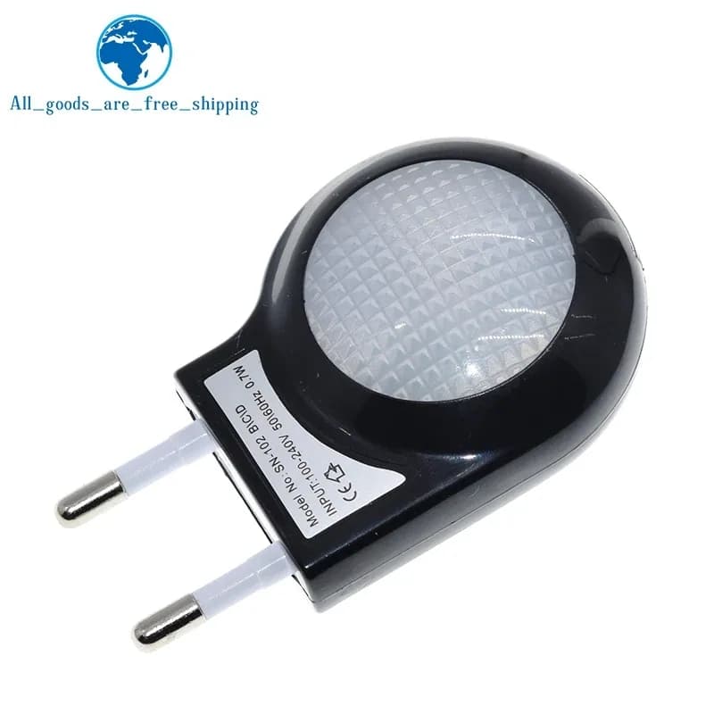 1/3 قطعة Led صغير الحلزون ضوء الليل السيارات ليلة مصباح المدمج في ضوء الاستشعار