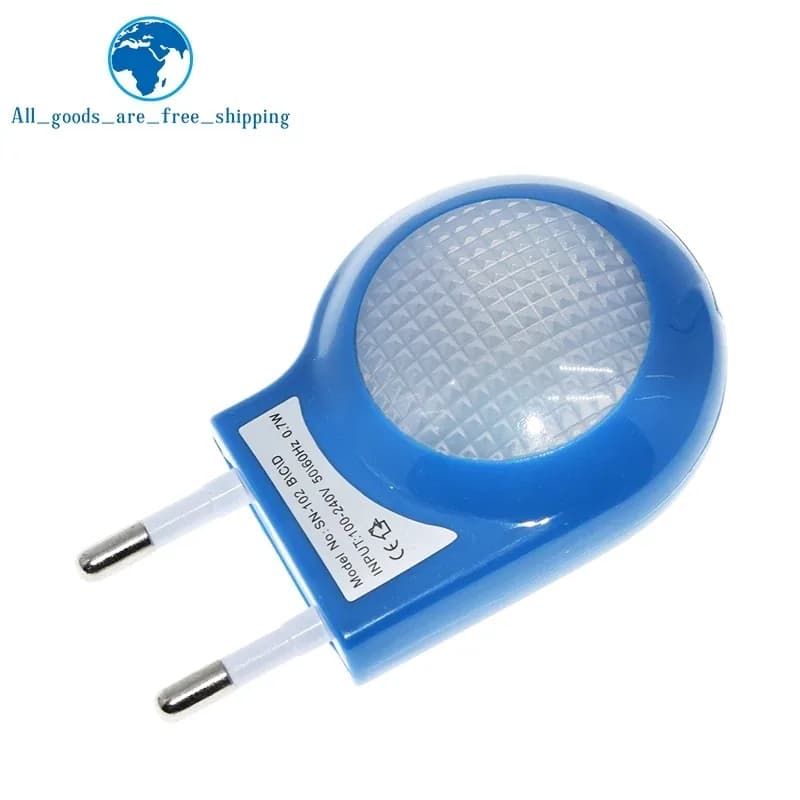 1/3 قطعة Led صغير الحلزون ضوء الليل السيارات ليلة مصباح المدمج في ضوء الاستشعار