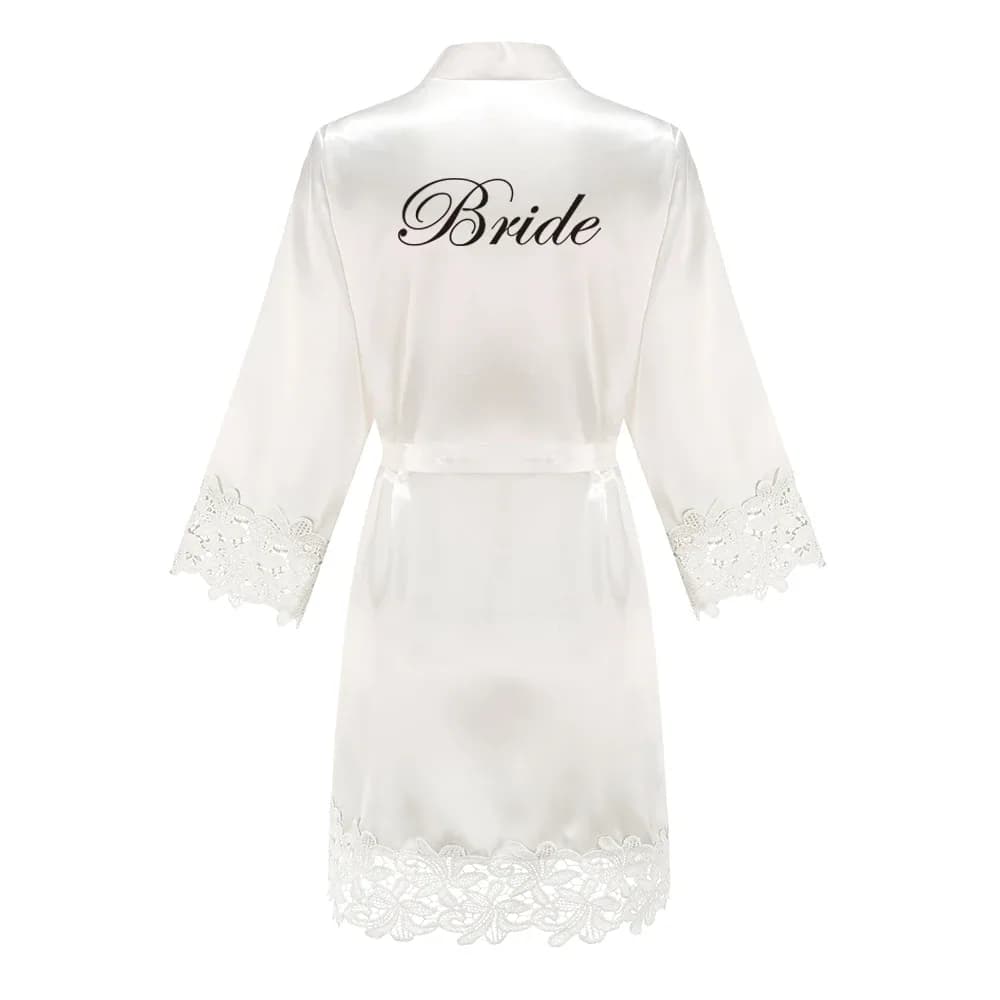 وصيفة الشرف الجلباب الذهب الوردي العروس رداء الزفاف وصيفه الشرف هدية الساتان