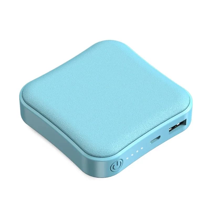 الكرتون مربع شاحن صغير 8000mAh المحمولة في الهواء الطلق قوة البنك التخييم