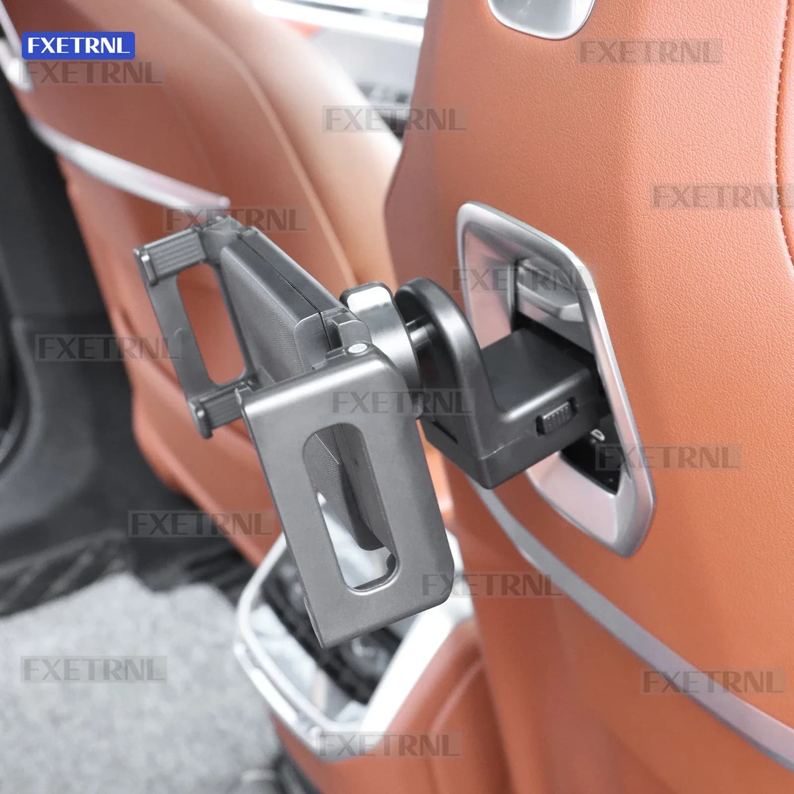حامل خاص للآيباد والهاتف للسيارة يثبت على المقعد الخلفي لسيارات BMW IX I5 G60