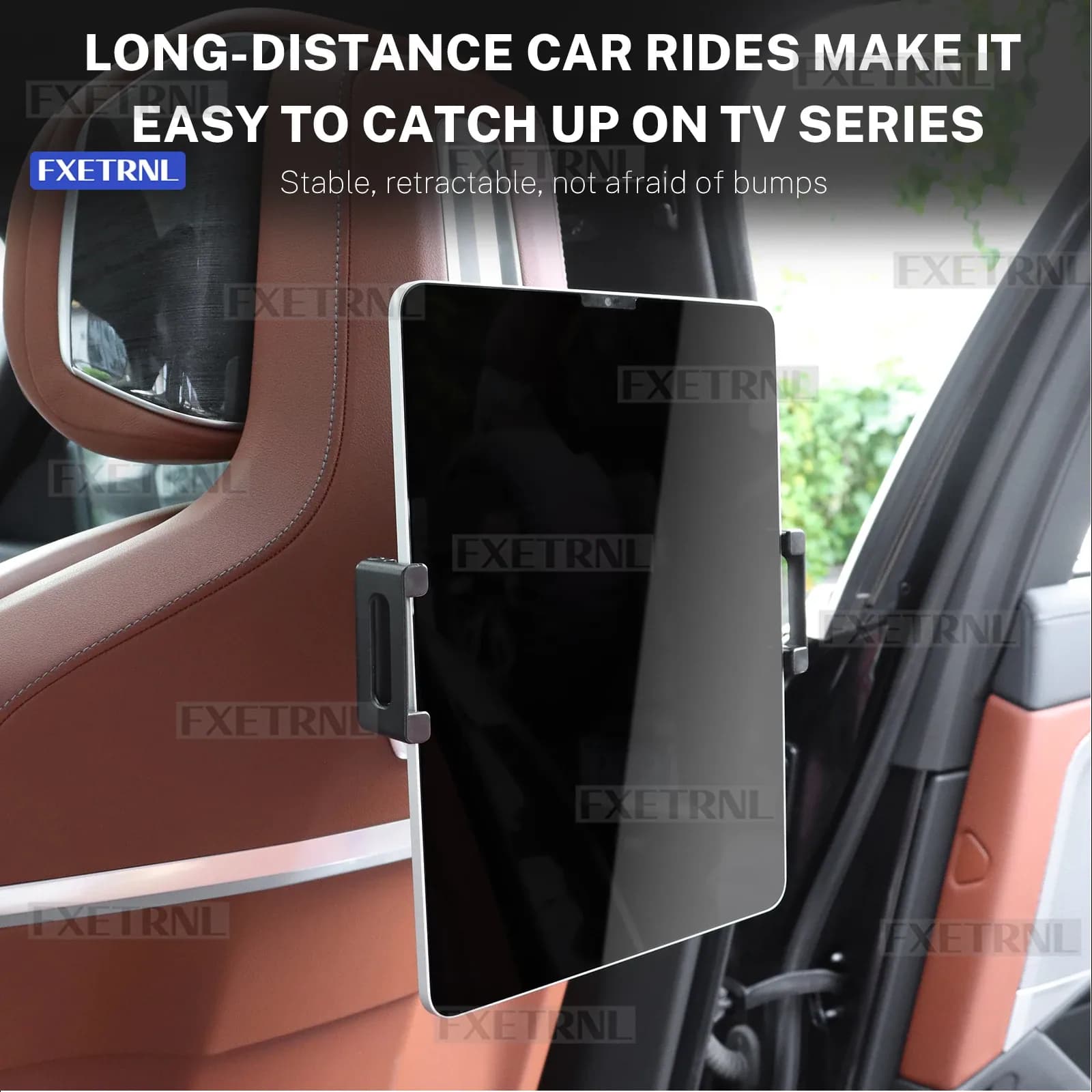 حامل خاص للآيباد والهاتف للسيارة يثبت على المقعد الخلفي لسيارات BMW IX I5 G60