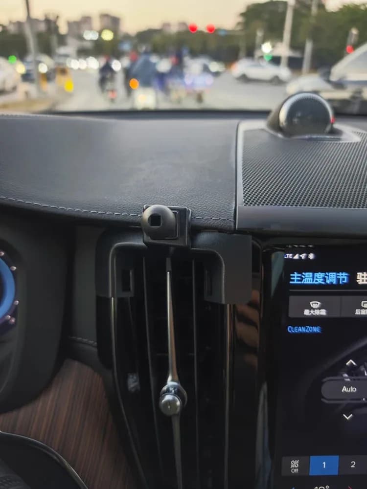 ل حامل هاتف فولفو قوس قاعدة جبل ملحق مخصص ل S60 V60 XC40 2020-2023 ، S90 V90