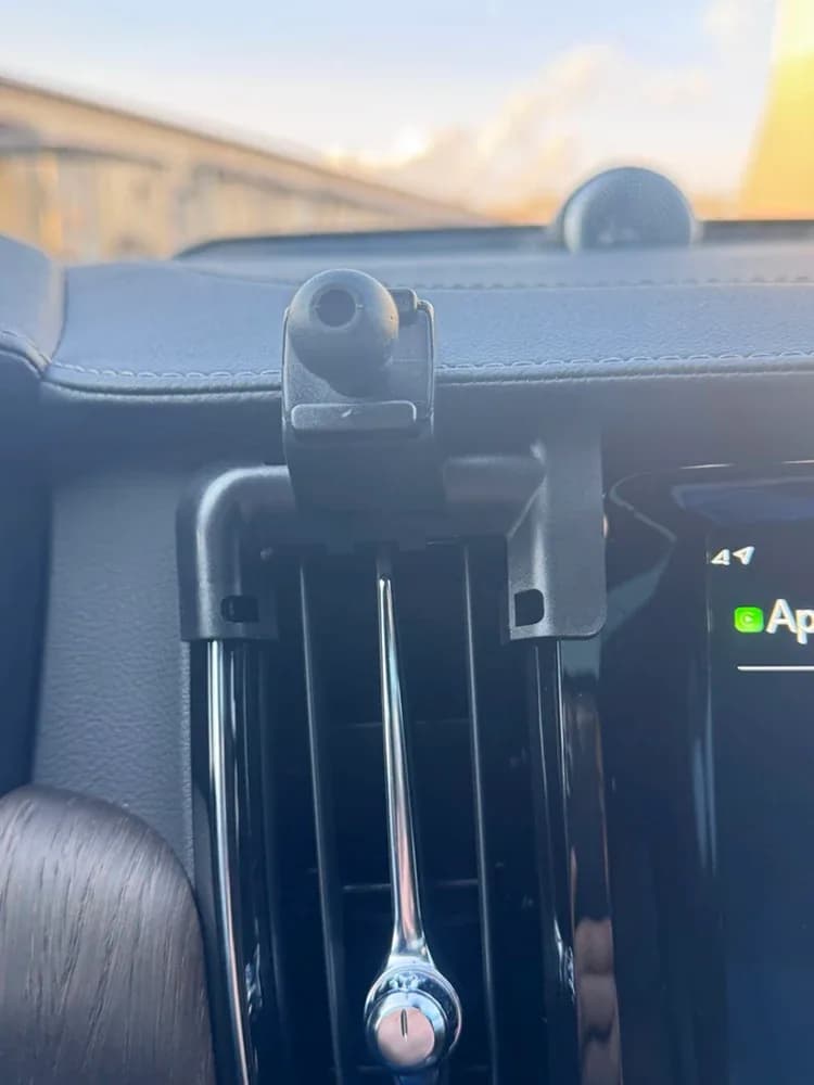 ل حامل هاتف فولفو قوس قاعدة جبل ملحق مخصص ل S60 V60 XC40 2020-2023 ، S90 V90