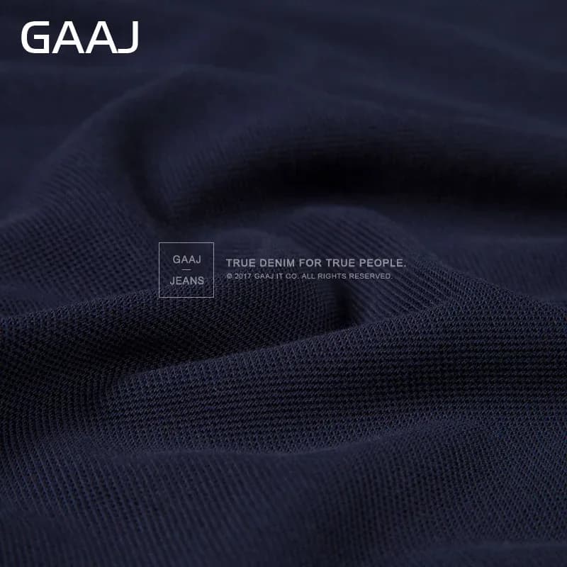 GAAJ 100٪ القطن قميص بولو الرجال قمصان قصيرة الأكمام الصيف مصمم أزياء العلامة