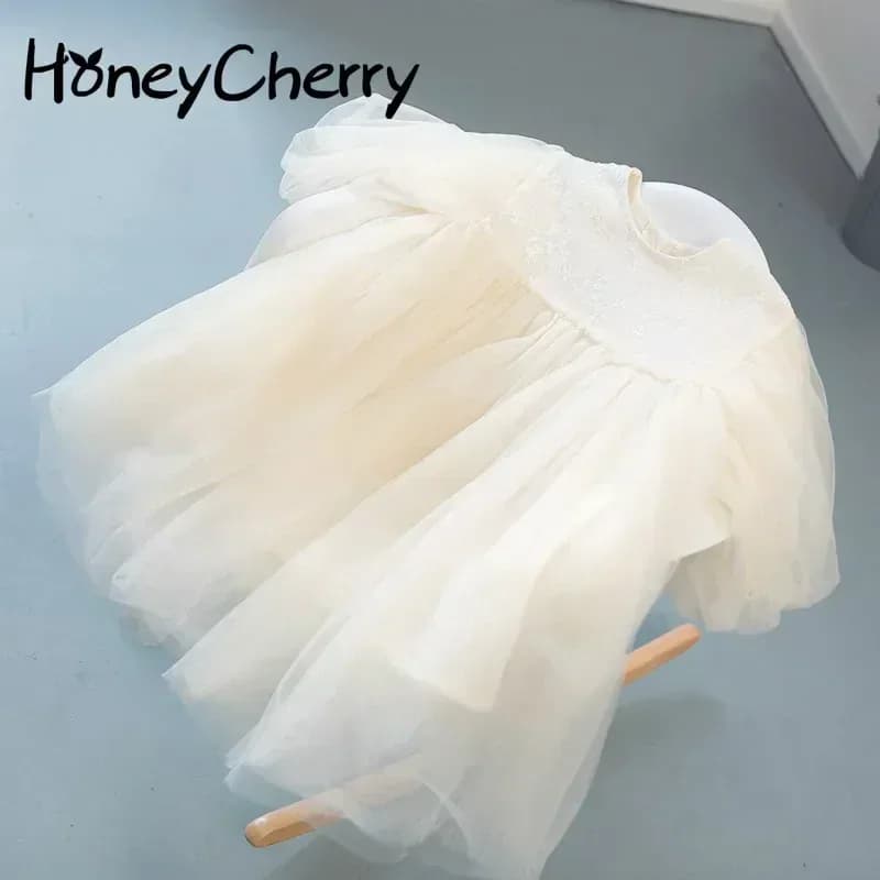 فساتين أطفال جديدة من HoneyCherry للفتيات فستان فتاة الربيع فستان الأميرة