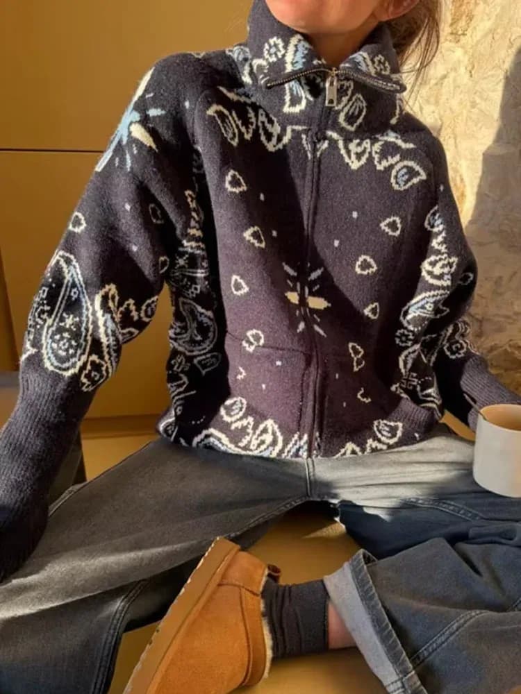 محبوك شرابة المرقعة كم طويل سترة المرأة واحدة الصدر س الرقبة ضئيلة الصلبة قصيرة
