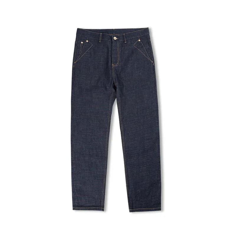 Maden Vintage 13.5OZ Selvedge جينز خام من قماش الدنيم سروال دينم مستقيم للرجال