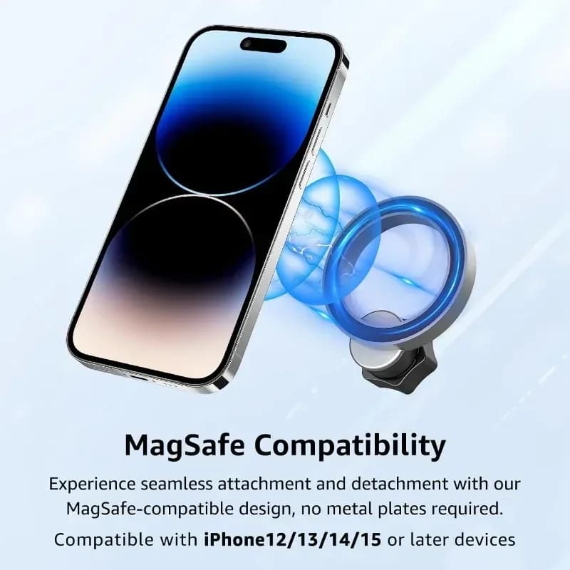 MagSafe سيارة جبل لأودي A3 2014-2020 حامل هاتف مغناطيسي سيارة تنفيس الهواء صالح