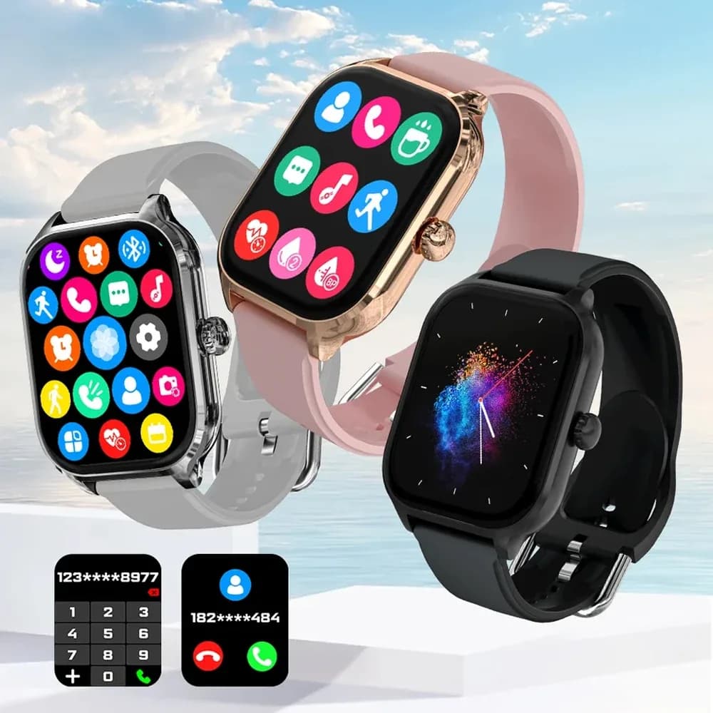 جديد 2.01 ''الساعة الذكية جهاز تعقب للياقة البدنية ساعة رياضية Smartband مراقبة
