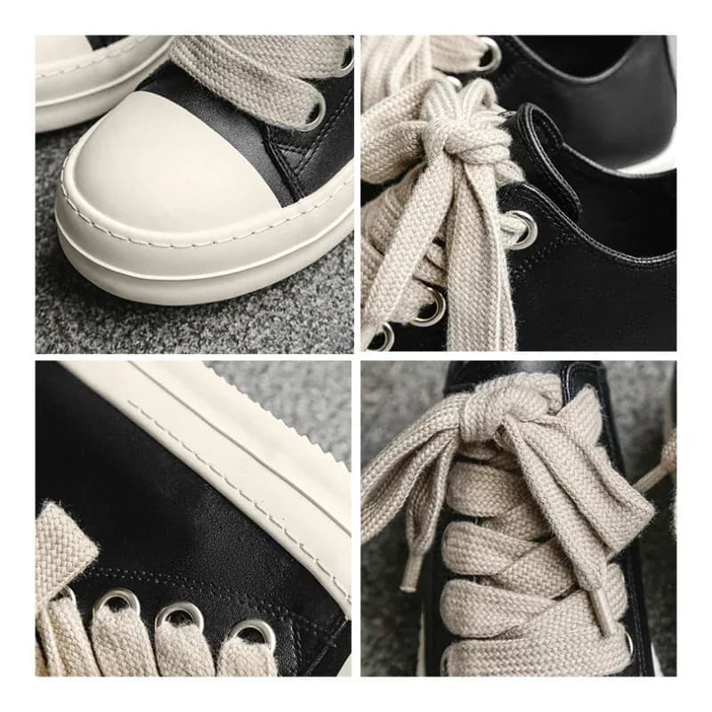 أحذية رياضية رجالي أحذية بولي Leather جلد الصيف أحذية رياضية كاجوال طالب حذاء