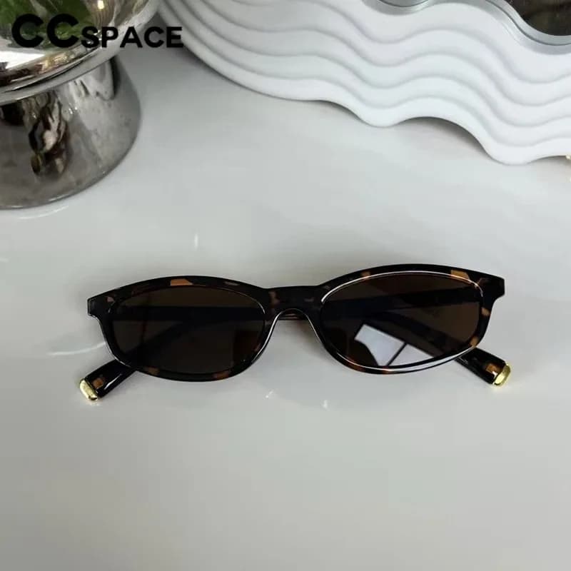 نظارات كلاسيكية بإطار صغير للنساء على شكل قطة نظارات شمسية راقية للسيدات ماركات