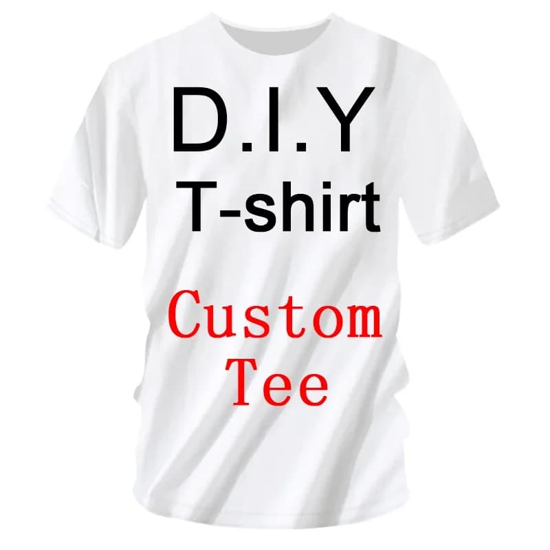 3D Printed Custom Design T-Shirts Summer Short Sleeve O-neck Shirt Hoodie Baseball